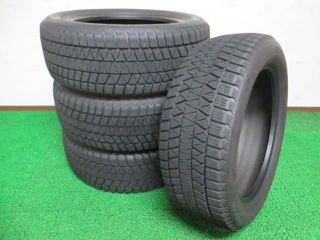 G134 SALE品【条件付 送料無料】225/55R18 超溝高 8.5分山 ブリヂストン スタッドレス ★最新★ DM V3 ♪ 21年 4本 激安 エクストレイル XV拍卖