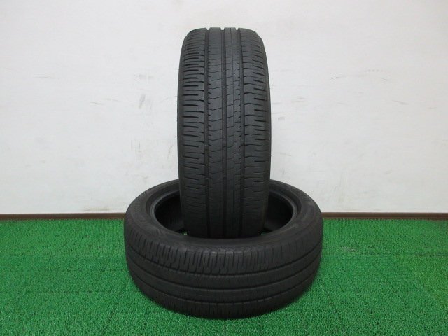 D633【条件付 送料無料】225/45R18 超溝高 8.5分山 ブリヂストン 夏タイヤ ECOPIA NH200 22年製 2本 激安 リーフ プリウスα RX-8 レガシィ拍卖