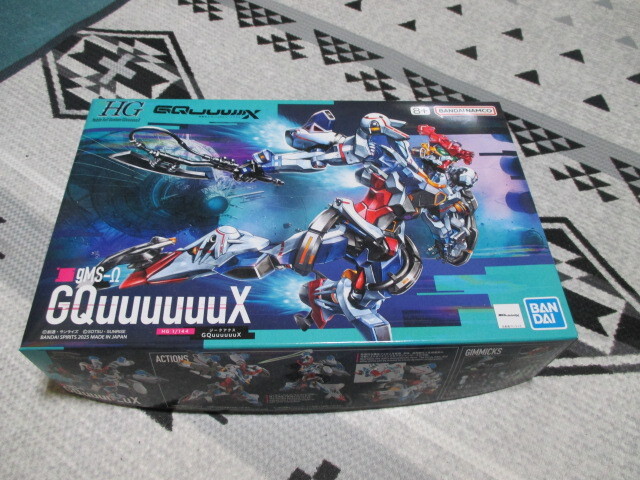 機動戦士Gundam GQuuuuuuX HG GQuuuuuuX(ジークアクス) 1/144スケール 色分け済みプラモデル★新品未組立拍卖