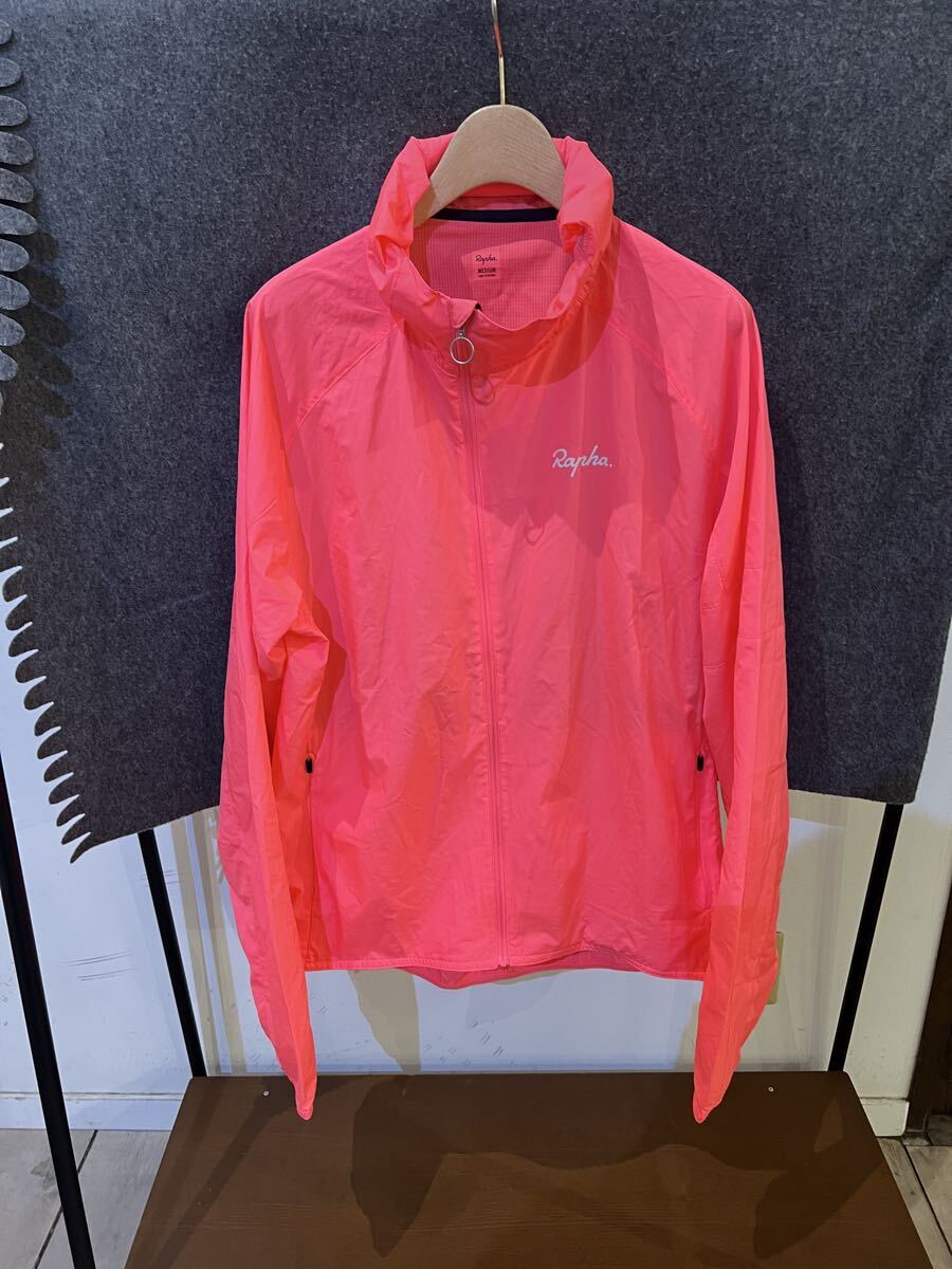 ①⑨ Rapha ライトウェイト ジャケット M 美品 ラファ パッカブル拍卖