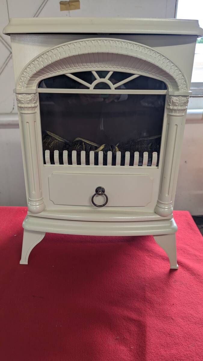 美品◆ニトリ 暖炉型ファンヒーター NTL1000K-IV アイボリー拍卖