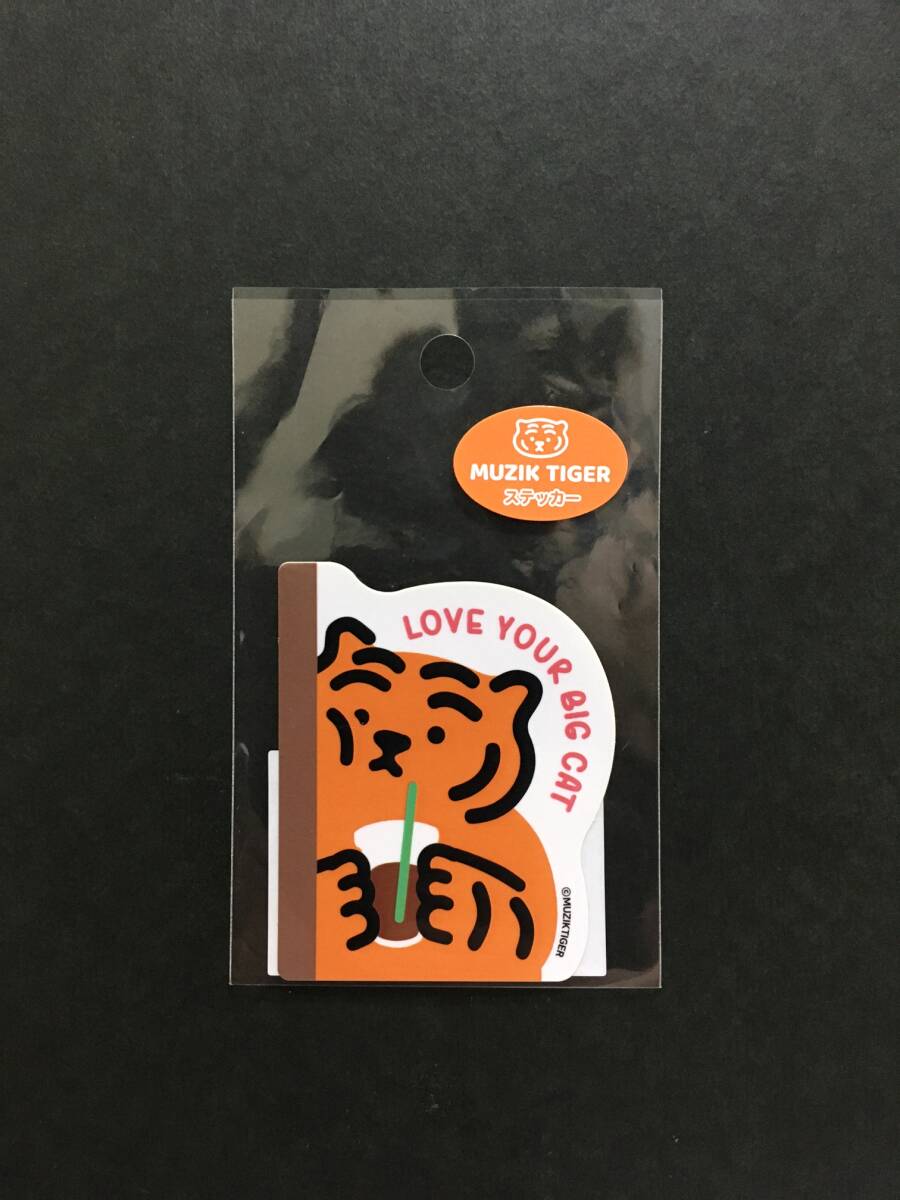 MUZIK TIGER/ムジークタイガー ステッカー☆彡 コーヒー☆ ステッカーシール 新品未開封品 ケイカンパニー拍卖
