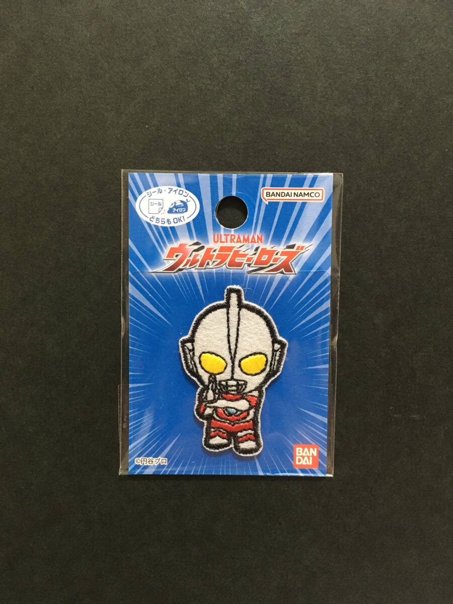 ウルトラマン ワッペン☆彡 ウルトラヒーローズ ウルトラマン☆ 刺繍 シール アップリケ 新品未開封品 BANDAI 円谷プロ ULTRAMAN拍卖