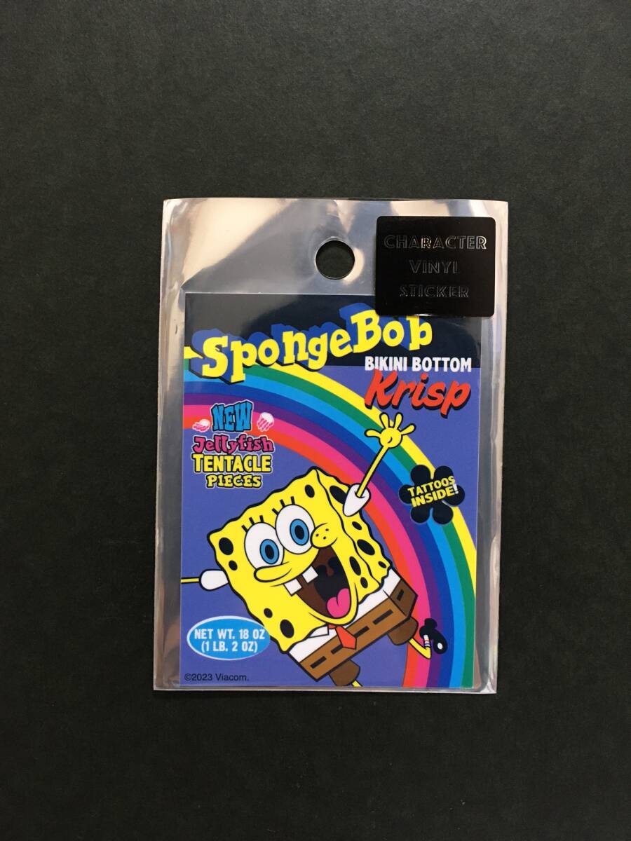 Sponge Bob/スポンジ・ボブ キャラクターステッカー☆彡 カバー☆ 耐性・耐水性 新品未開封品 スモール・プラネット拍卖
