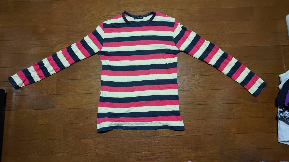 90年代ワールドワイドラヴ、ボーダーロングスリーブTシャツ拍卖