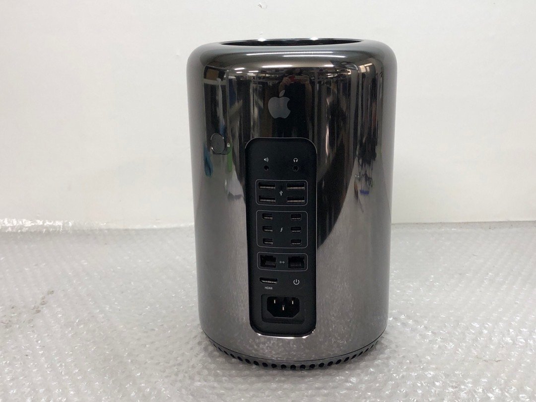 ジャンク【Apple】MacPro Late 2013 A1481 XeonE5-1650 v2 メモリ16GB ストレージ欠品 AMD Fire Pro D500 3GB x2 中古Mac拍卖