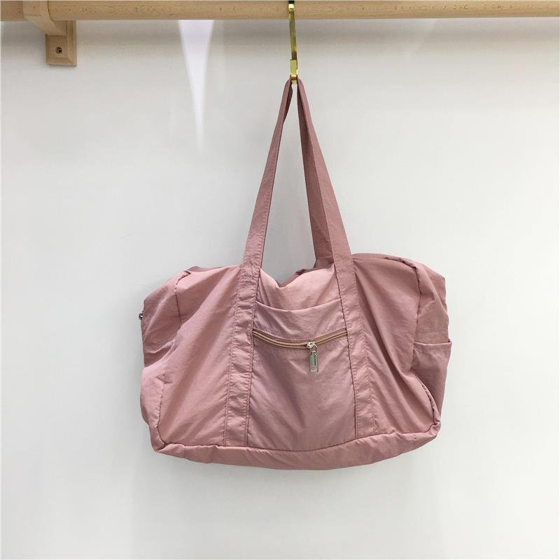 ナイロンボストンバッグ 軽量 出張/旅行バッグ 防水 大容量 1泊2日 シンプル ジムバッグ 修学旅行拍卖