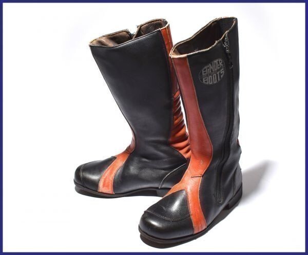 ドイツ製★BiNDER BOOTS★バックゴア/本革バイクブーツ/ライディングブーツ//23.5黒◆-M11拍卖