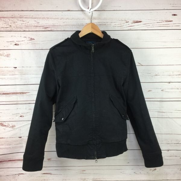 RAGEBLUE★ミリタリーブルゾン【メンズM/黒】エポレット/サイドポケット/レイジブルー/jacket/jumper◆i01拍卖