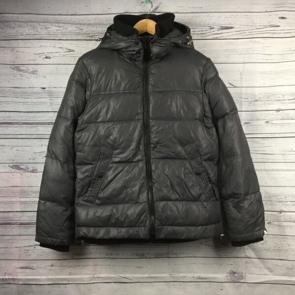 シンプリシテェ★高比率80%ダウンジャケット【レディースM/ダークグレー】/着脱可フード/SIMPLICITE PLUS◆BA126-A拍卖