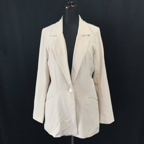 1円~/リップサービス/LIP SERVICE★ジャケット/ブレザー【レディースM/アイボリー/ivory】Jackets◆BH274拍卖