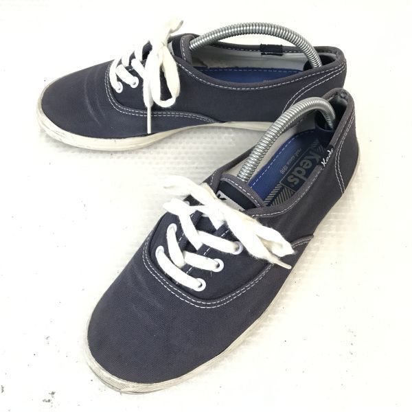 ケッズ/Keds★Wf34200/レディーススニーカー【6/23.0/紺/NAVY】sneakers/Shoes/trainers◆G-128拍卖