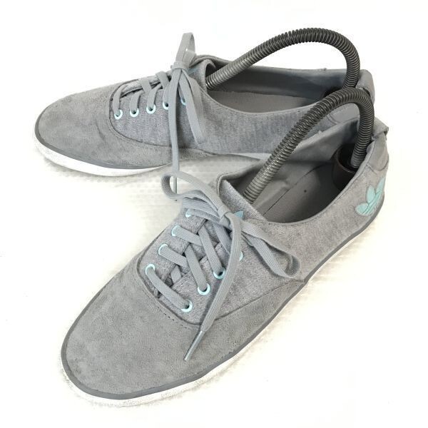 adidas★AZURINE LOW W/アズリン ロー/スニーカー【24.0/グレー/Gray】sneakers/Shoes/trainers◆C-114拍卖