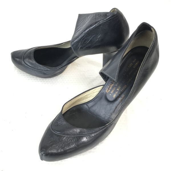レガレアリ/regaleali★ハイヒール/パンプス【38/24.0/黒/BLACK】Shoes/pumps◆Q-184拍卖