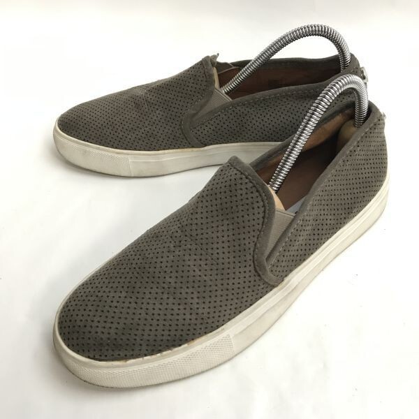 スティーブマデン/STEVE MADDEN★ZARAYY/スリッポンシューズ【レディース/size:7/24.0程度/グレー/gray】sneakers/Shoes/trainers◆H-165拍卖