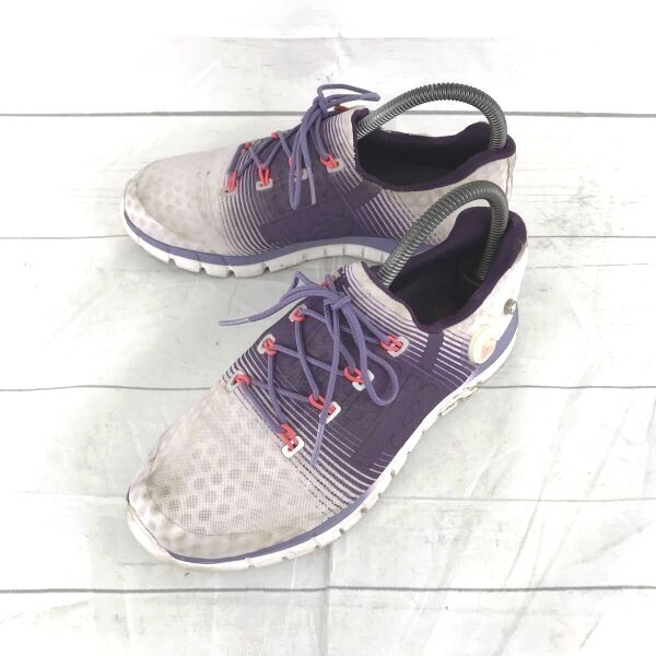 リーボック★ジーポンプ フュージョン/ランニングシューズ【24.0/紫×白】高通気性/REEBOK ZPump Fusion◆Li-120拍卖