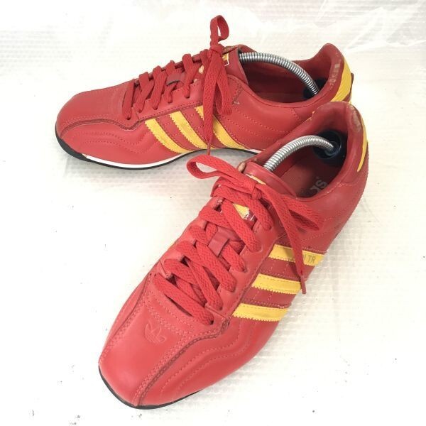 adidas/アディダス★ADI TR/ローカットスニーカー【24.0/赤/red】451456/sneakers/Shoes/trainers◆G-79拍卖