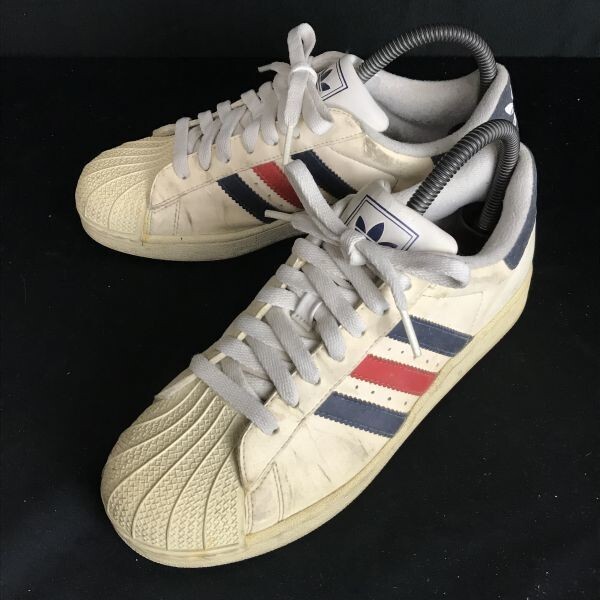 アディダス/adidas★シェルトゥ/スニーカー【24.0/白系/WHITE】sneakers/Shoes/trainers◆F-64拍卖