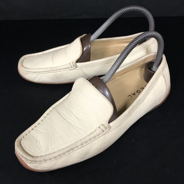 リーガル/REGAL★スリッポンシューズ【24.0/白/white】ローファー/ドライビングシューズ//Shoes/trainers◆C-146拍卖