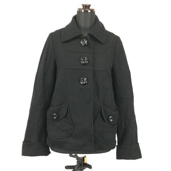 MINIMUM★ウール/ショートコート【Women's size-M/2/黒/Black】Coats/Jackets/Jumpers◆BH216拍卖
