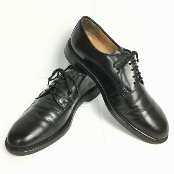 70s-80sVintage  ハインリッヒ ディンケラッカー Heinrich Dinkelacker APOLLOアポロ【8F/26.5】プレーントゥ〈黒〉/ 菅NO.ZD-76拍卖