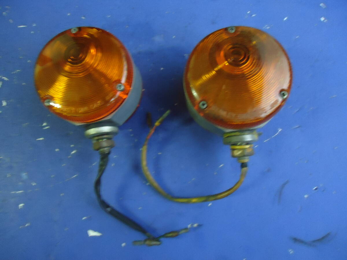 タクシー ルーフウインカー  丸型タイコ ランプ太鼓  丸形ウインカーランプ  スタンレー 044-6475 旧車 当時物 STANLEY 拍卖