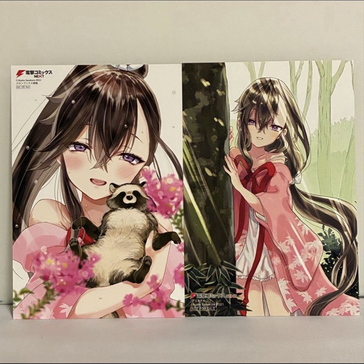 アエカナル メロンブックス購入特典 ポストカード 2枚セット拍卖