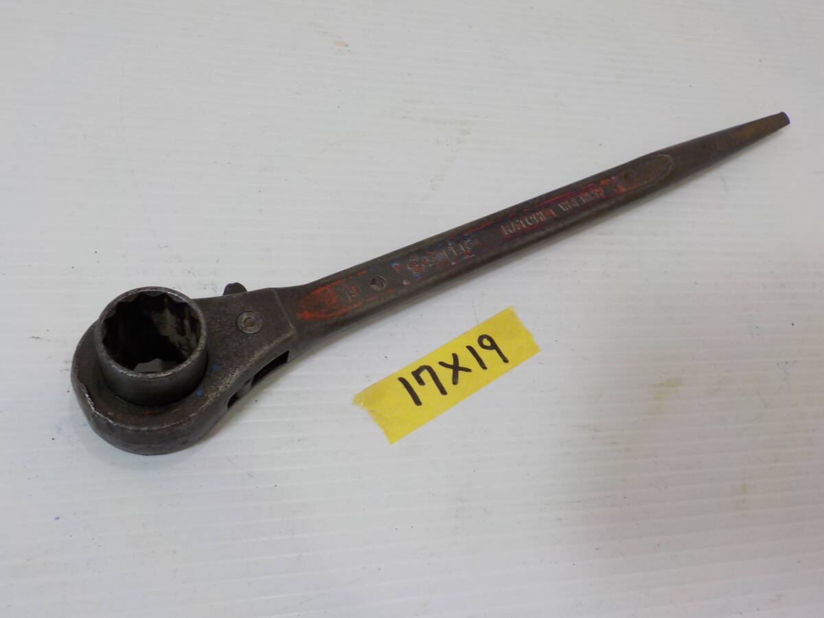 d623★SUPER 17×19シノ付ラチェット RN-1719拍卖