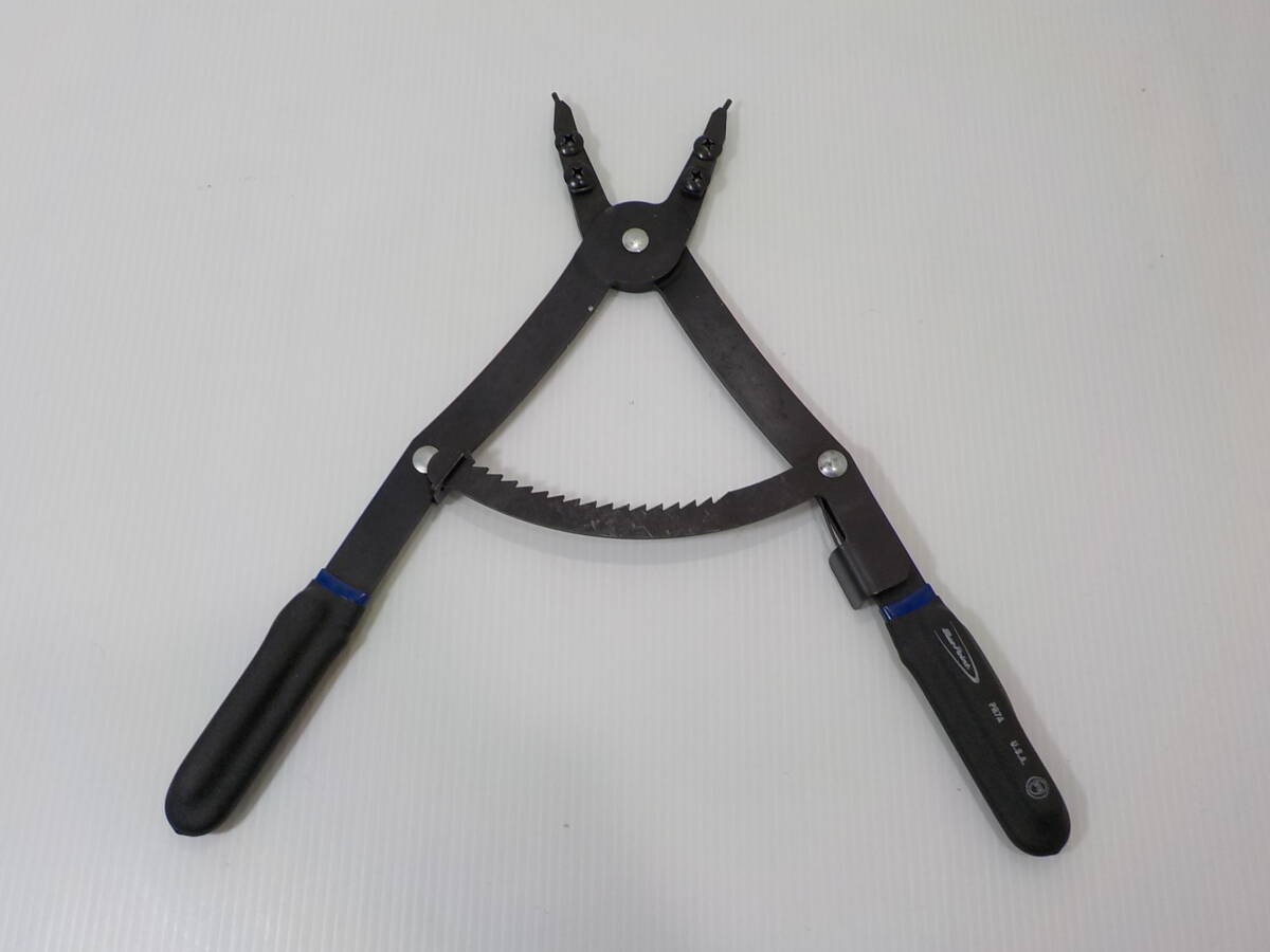 d743★Blue-Point リテーニングリングプライヤー PR7A サークリッププライヤー 交換可能チップ ブルーポイント拍卖