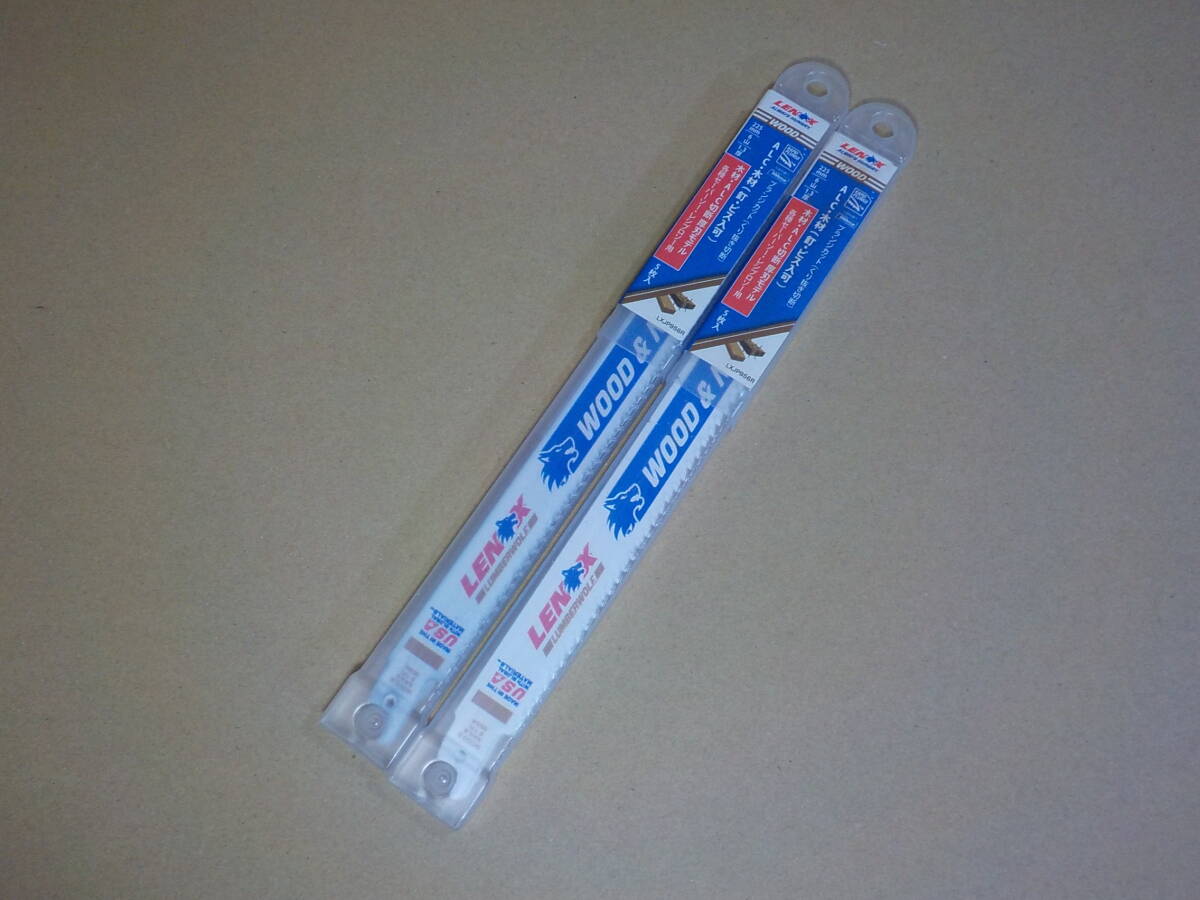 d904★LENOX レノックス LXJP956R 225mm 6山 セーバーソー レシプロソー 10枚まとめて ALC 木材 厚刃モデル★★拍卖