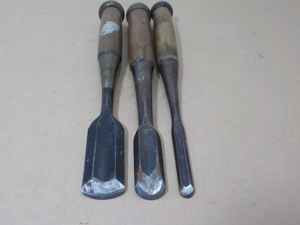 d743★丸鑿3個まとめて のみ拍卖