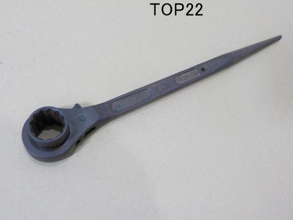d716★TOP シノ付きラチェットレンチ22 RM22 RM-22拍卖