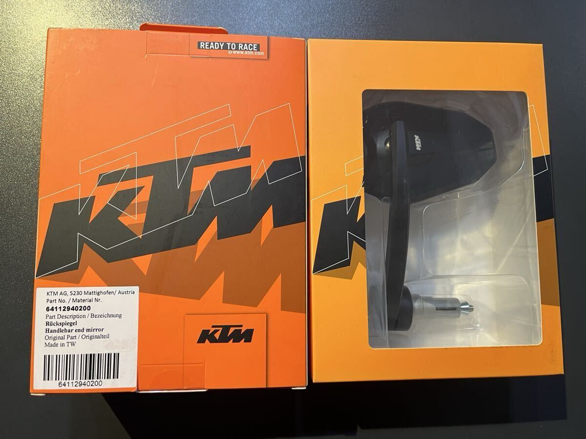 KTM 純正パーツ 純正オプション アルミ ミラー 左右セット DUKE DUKER DUKEGT 拍卖