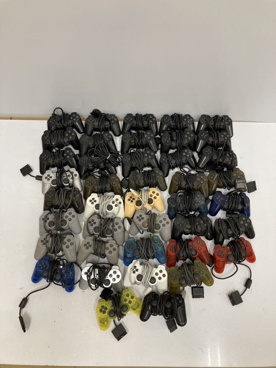 SONY プレイステーション 周辺機器 PS PS2 コントローラー デュアルショック2 まとめ 動作未確認 ジャンク扱い 1029-406拍卖