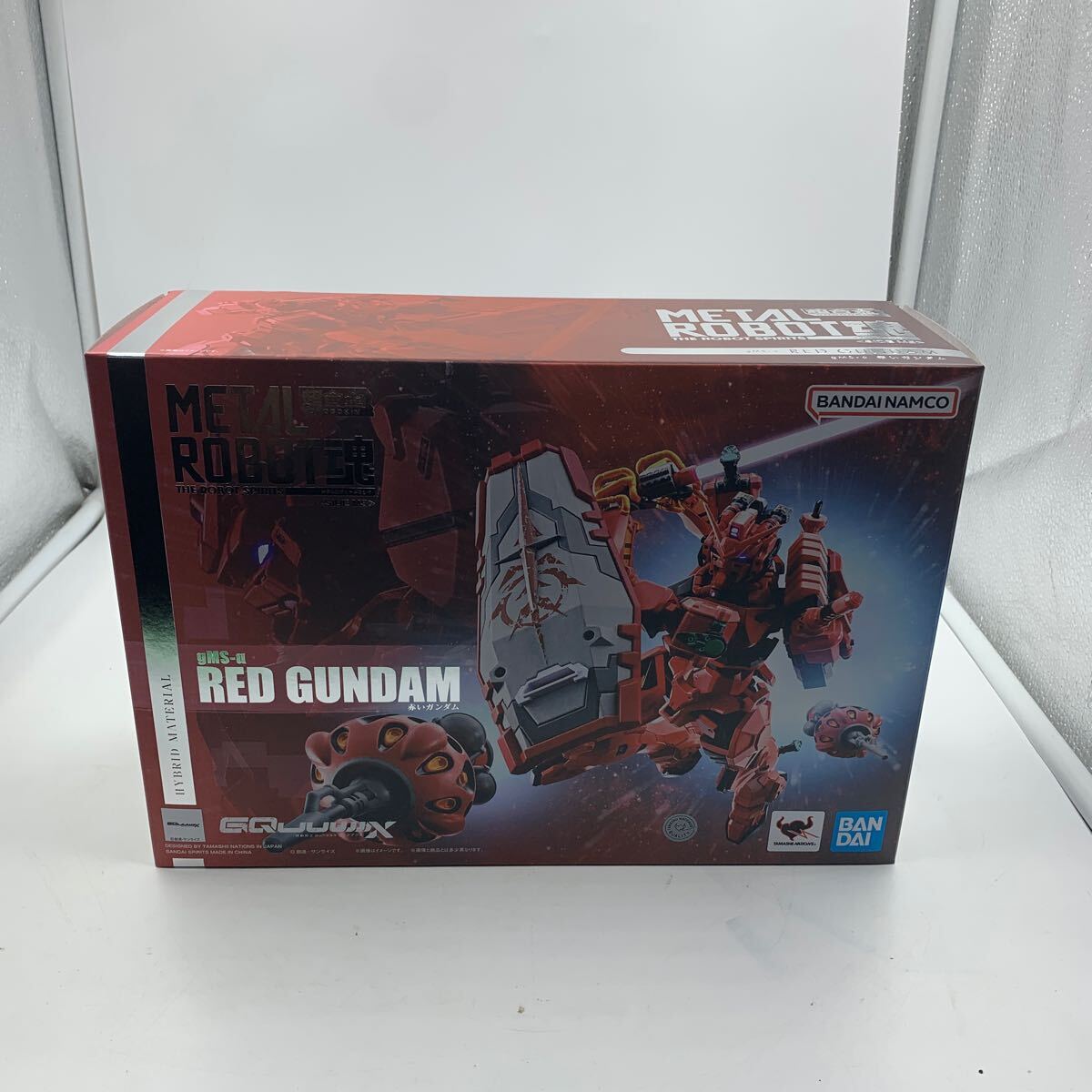 【S.T148】★新品★METAL ROBOT魂 機動戦士Gundam GQuuuuuuX 赤いガンダム  BANDAI 未組み立て拍卖