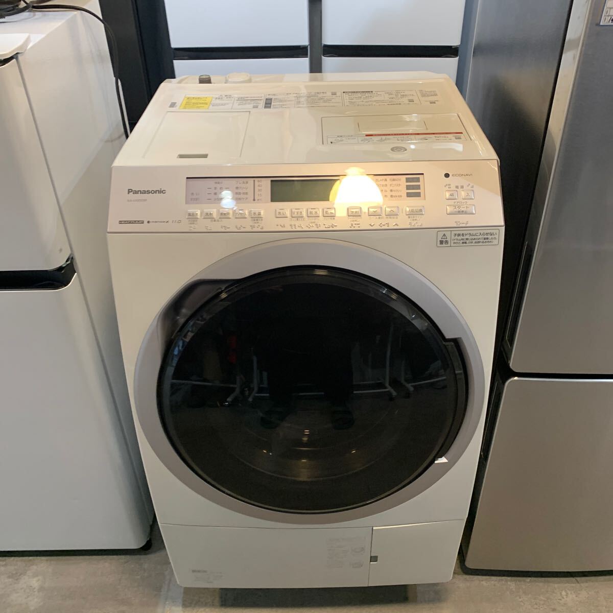 【S.T164】Panasonic 2021年製 11kg ドラム式洗濯機 NA-VX85E8R拍卖