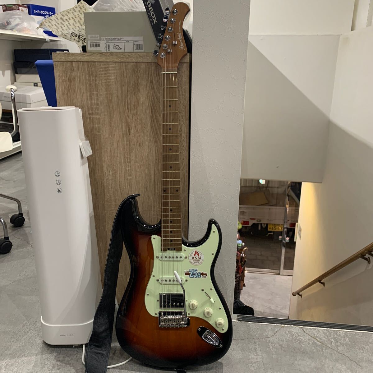 【S.T176】美品 Bacchus BST-2-RSM/M 3TS ローステッドメイプルネック SINCE1994 GROBAL SERIES エレキギター 楽器 弦楽器拍卖