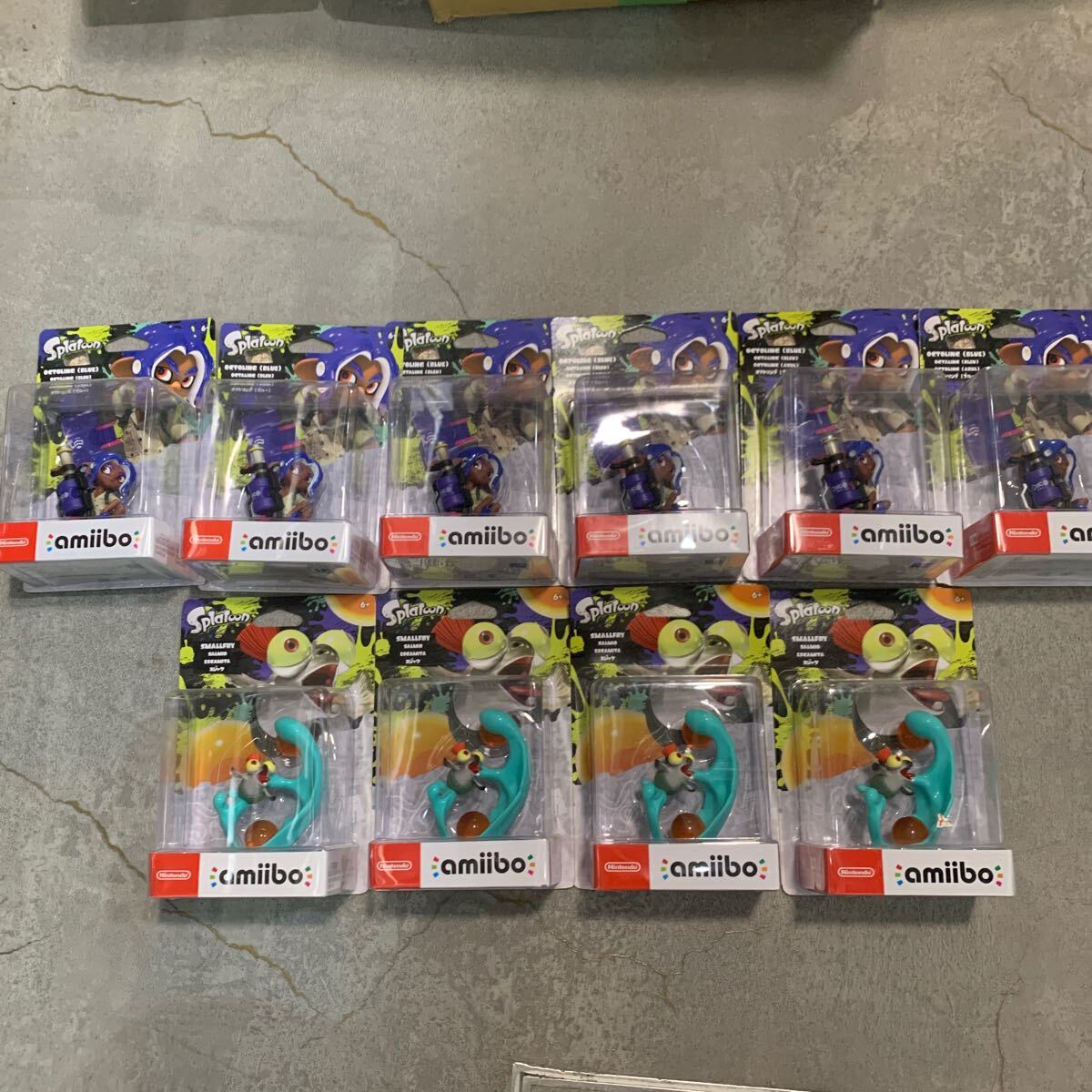 【S.T184】任天堂 スプラトゥーン フィギュア amiibo 10個セット まとめ売り 新品未開封拍卖