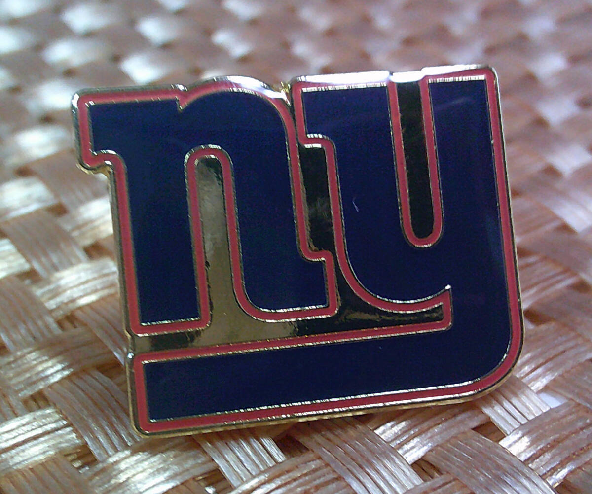 《PN青赤NY》新品 NFLニューヨーク・ジャイアンツ New York Giantsピンバッジ■アメリカンフットボール ◎アメリカ スポーツ アメフト拍卖