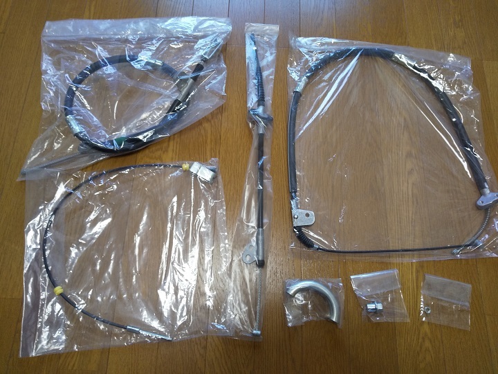 JZX100 マーク2 チェイサー クレスタ サイドブレーキワイヤー (1台分) 純正 新品 MARKⅡ CHASER CRESTA 拍卖