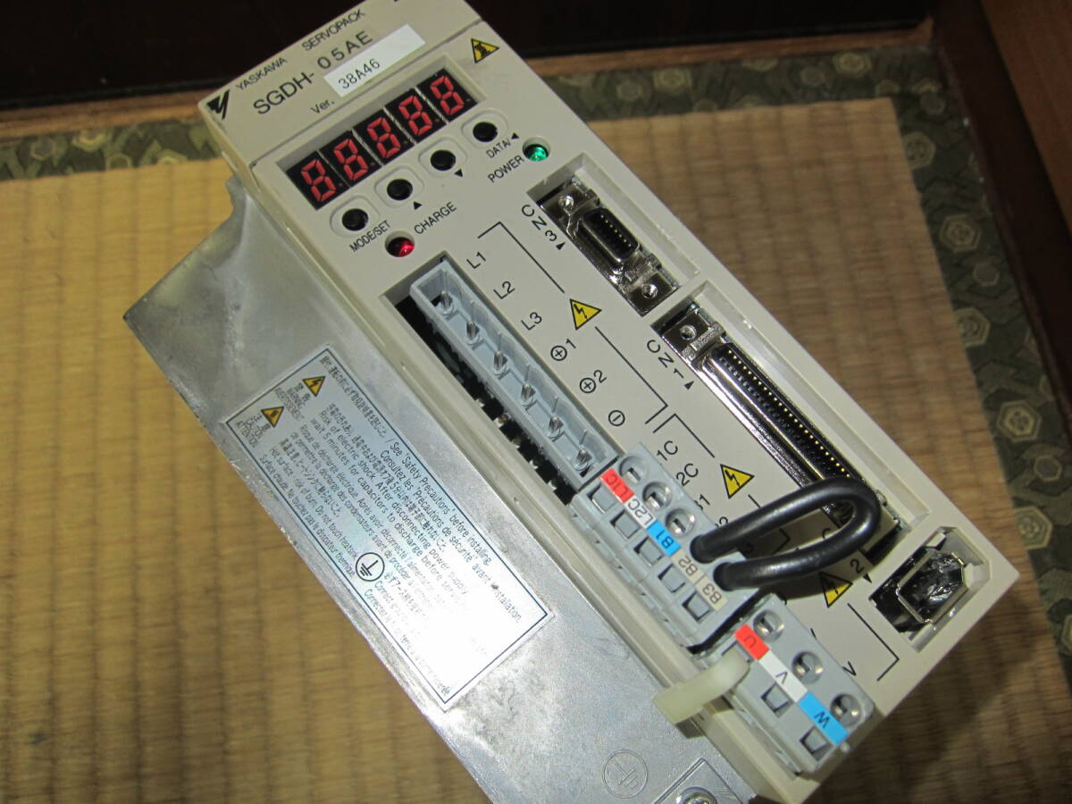 YASKAWA安川電機SGDH-05AE中古サーボパックSERVOPACK美品サーボドライバーSigma-Ⅱシリーズ最安値拍卖