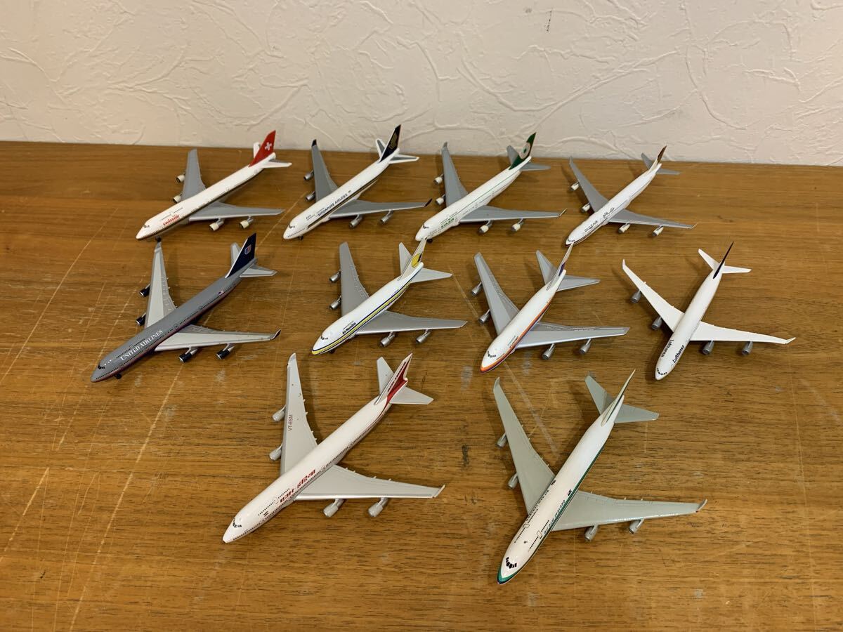 G1019-16★ 飛行機 模型 herpa Lufthansa / Air Namibia / swissair / EVA AIR 等 まとめて 10点 航空機拍卖