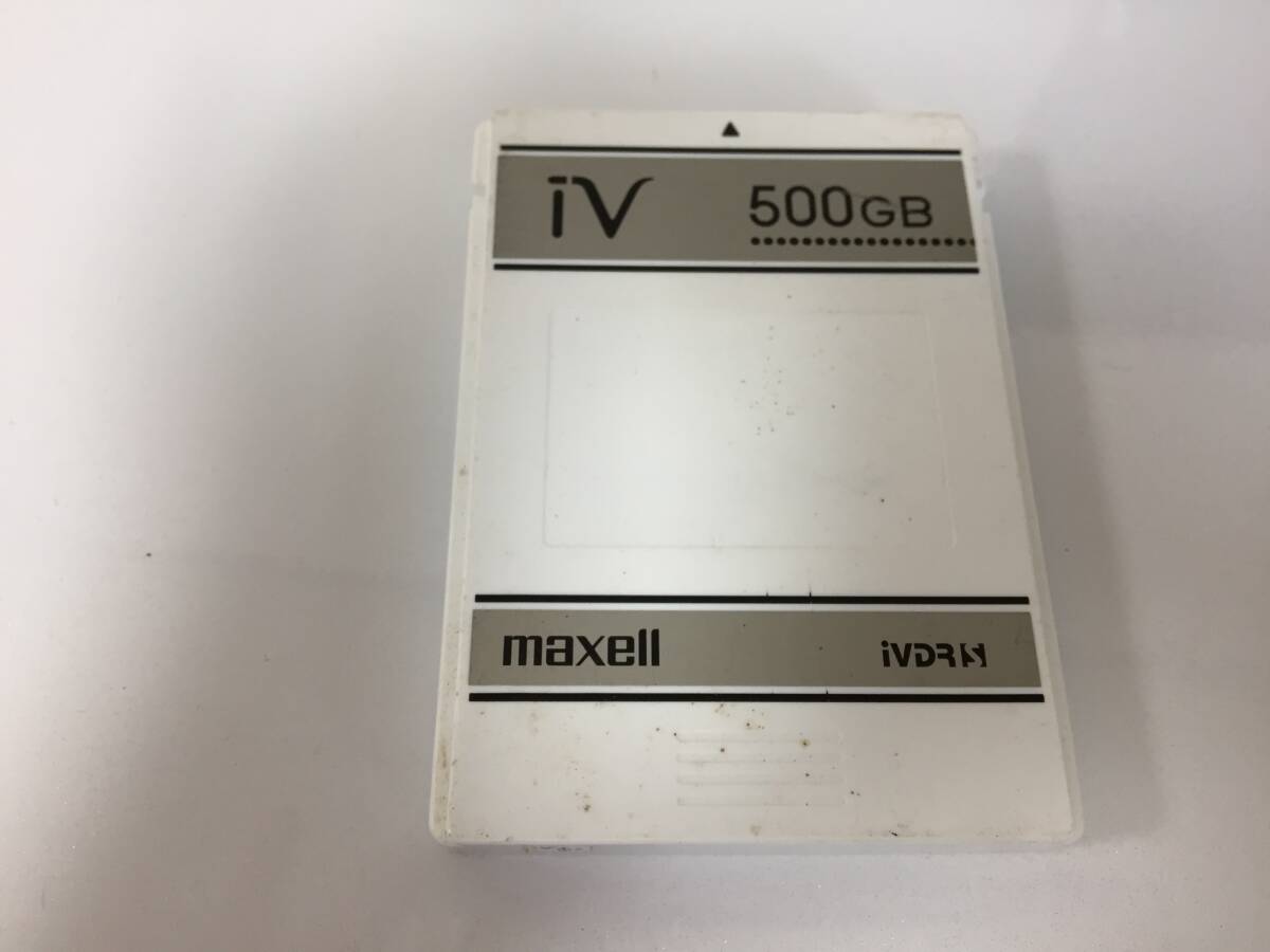 マクセル/maxell iVDR-S カセットハードディスク 500GB 中古品9549拍卖