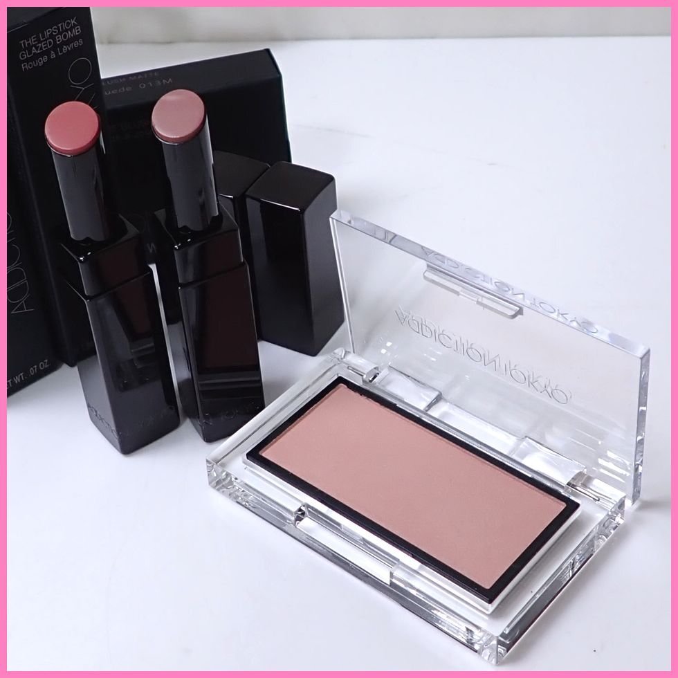 ★新品 ADDICTION/アディクション ザブラッシュマット 013M + ザ リップスティック グレイズドボム 2点/003/006/コスメ&2100000523拍卖