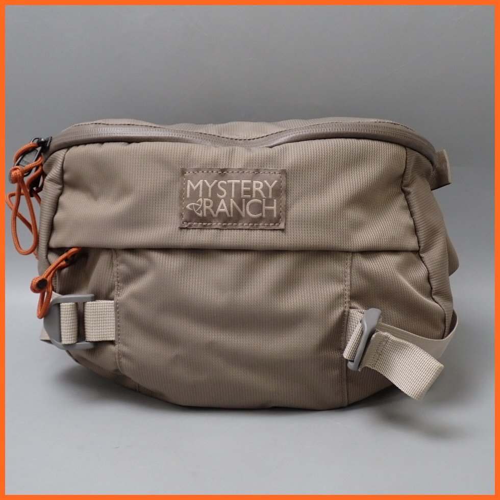★美品 MYSTERY RANCH/ミステリーランチ ヒップモンキー2 ヒップサック/グレージュ系/8L/ウエストバッグ/アウトドア&2179400011拍卖