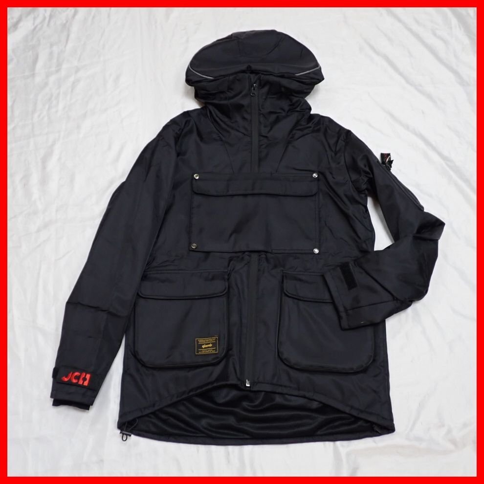 ★未使用 glamb/グラム × JCH ボルシー マウンテンパーカー 1/メンズM相当/ブラック/ナイロン混&1240200405拍卖