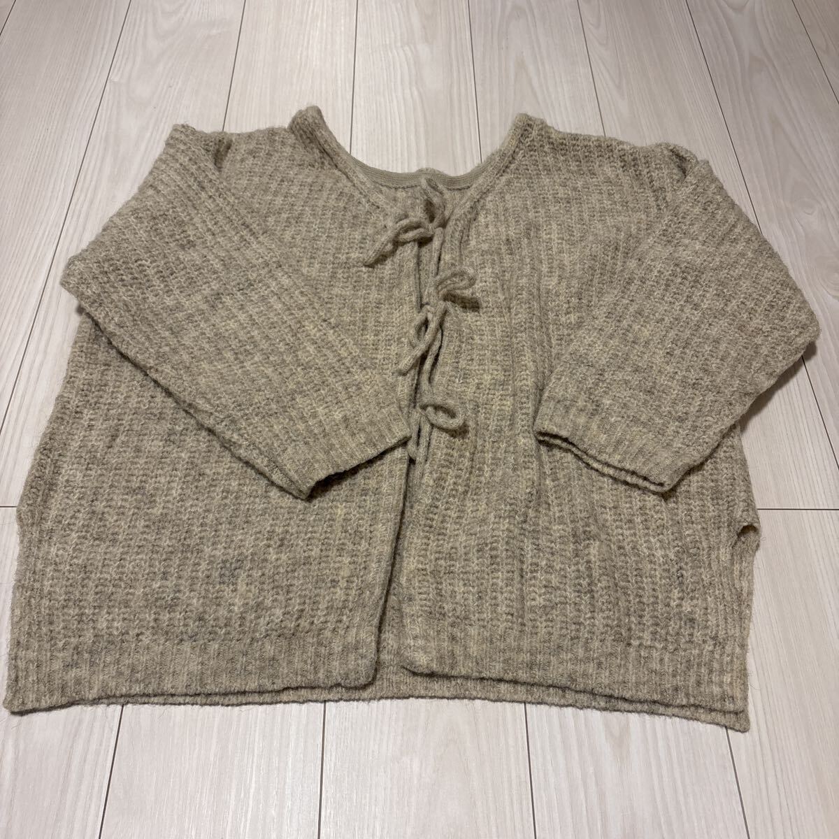 LOWRYS FARM 2way メランジリボンロングスリーブ拍卖