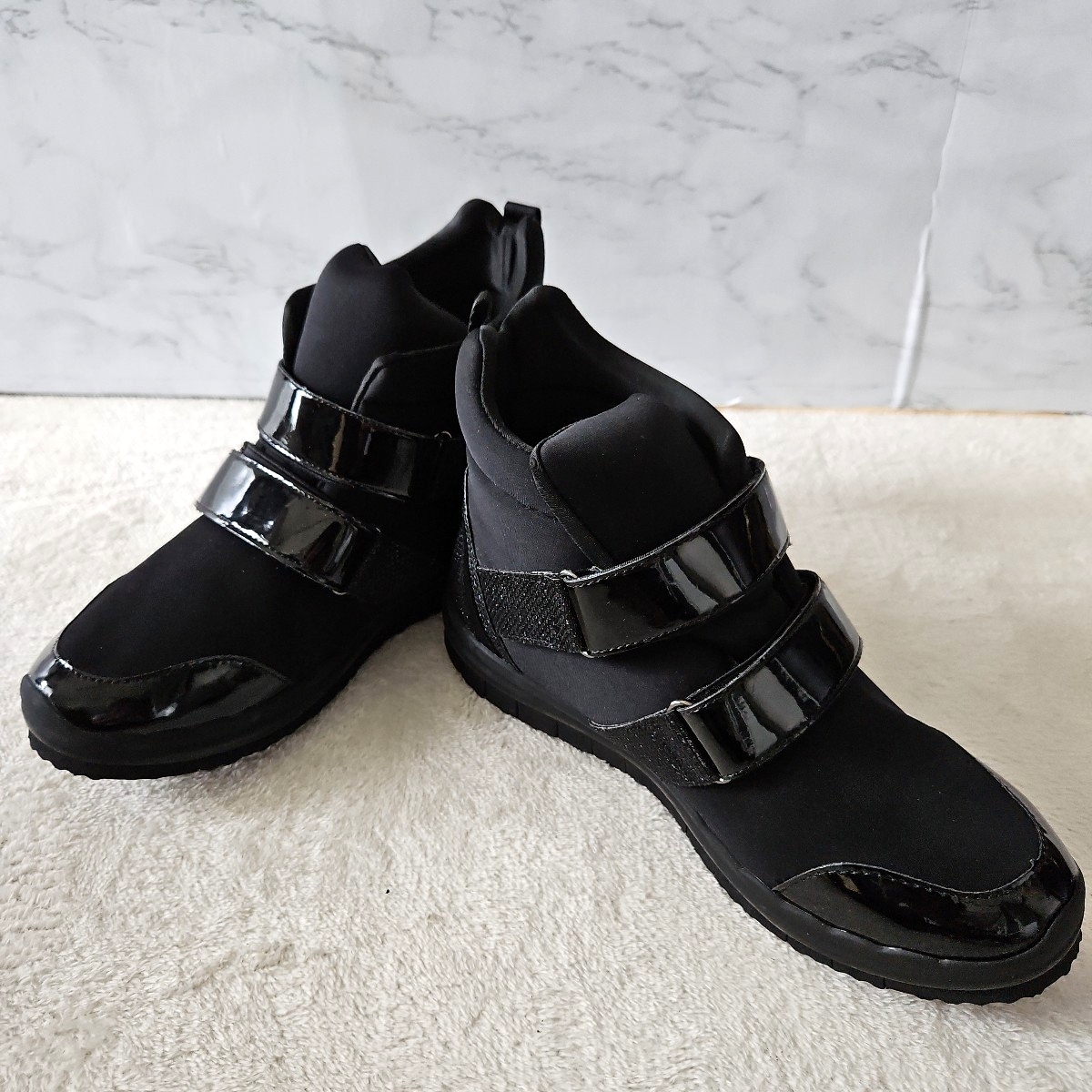 【未使用】nudie walk ヌーディーウォーク ハイカットスニーカー サイズ23.5cm拍卖