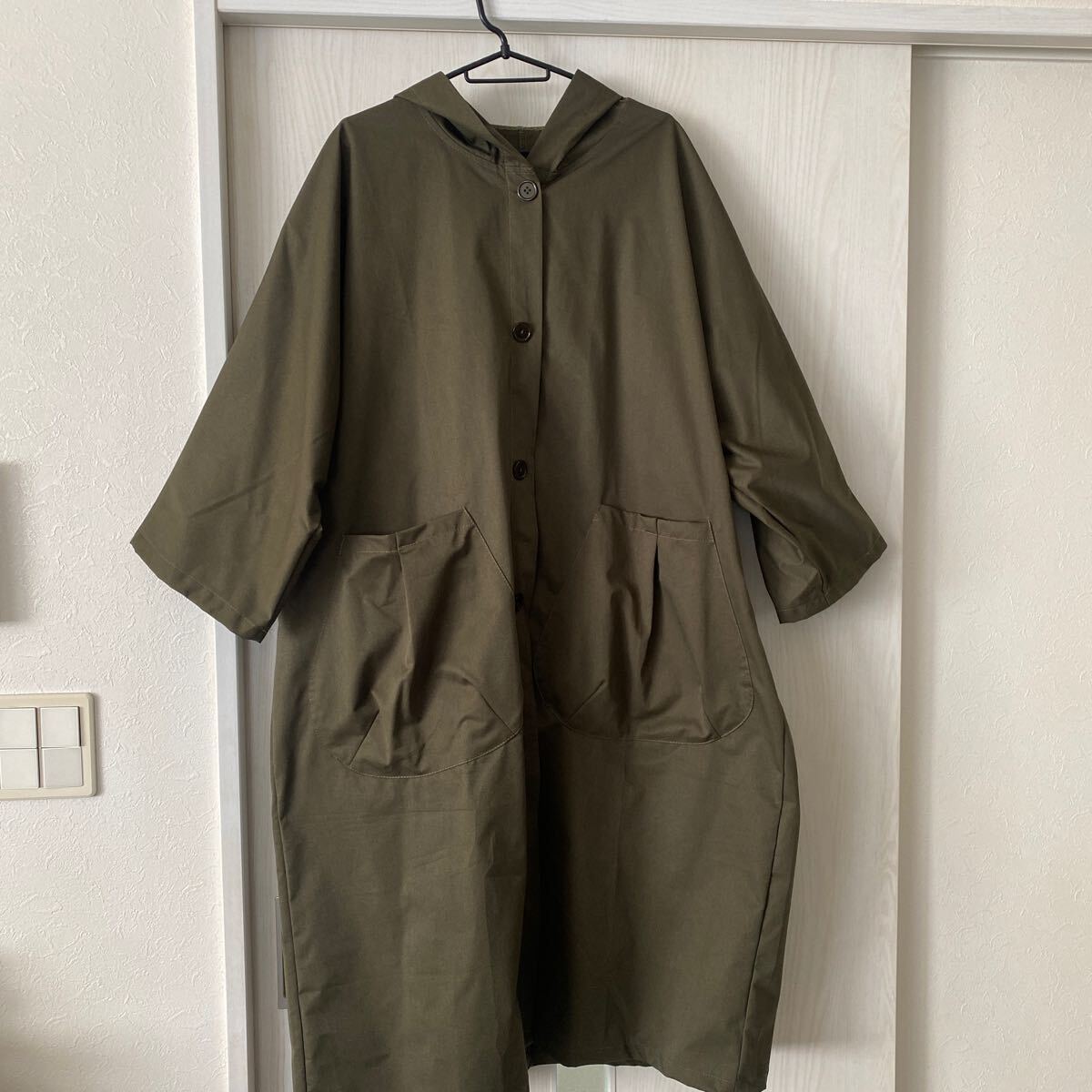 コート ロングコート カーキ拍卖