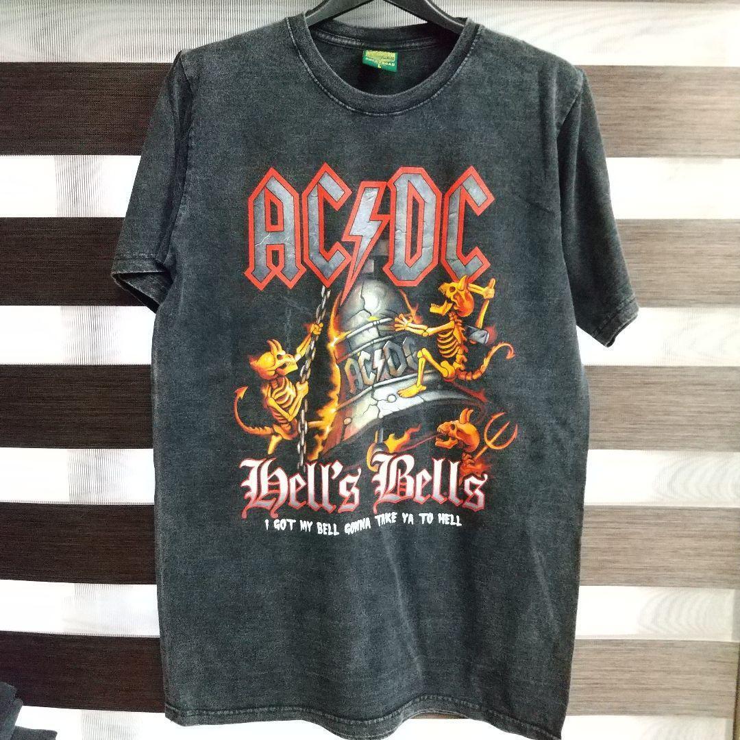 ACDC 半袖Tシャツ バンド ロック Lサイズ 拍卖